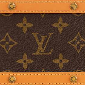 LV Monogram с покрытием из парусины Тканевая подкладка Отделка и