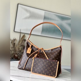 LV Модель： M46197 Сумка среднего размера Модель из канваса с кож