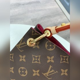 LV Модель： M43700 Старинный розовый маленький одноплечевой чемода