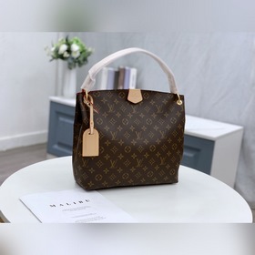 LV Модель： M43700 Старинный розовый маленький одноплечевой чемода