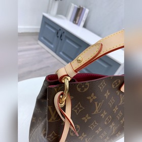 LV Модель： M43700 Старинный розовый маленький одноплечевой чемода