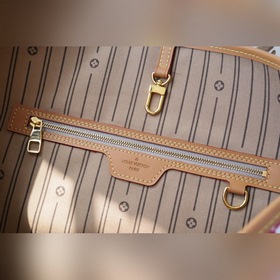 LV Артикул： M40353 Белый GRACEFUL сумка для покупок с плечевым р