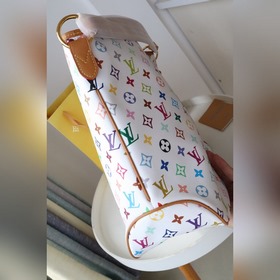 LV Артикул： M40353 Белый GRACEFUL сумка для покупок с плечевым р