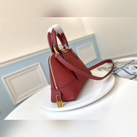 LV Модель M44829 Красная сумка NEO ALMA bb Красная кожа Empreint