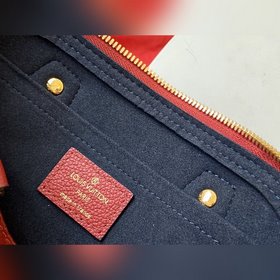 LV Модель M44829 Красная сумка NEO ALMA bb Красная кожа Empreint