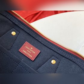 LV Модель M44832 Красная сумка NEO ALMA PM с рельефным узором Ко