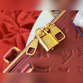 LV Модель M44832 Красная сумка NEO ALMA PM с рельефным узором Ко