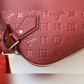 LV Модель M44832 Красная сумка NEO ALMA PM с рельефным узором Ко