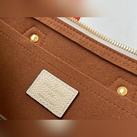 LV Модель M44829 Бежевая сумка NEO ALMA bb Светло-бежевая кожа Em