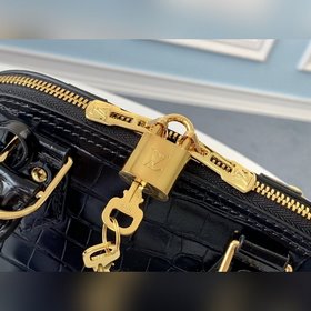 LV Модель N90897 Черный Сумка Alma BB Классическая и роскошная с