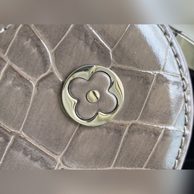 LV Модель： N93163/M48865 Сумка BB из кожи аллигатора серого цвет