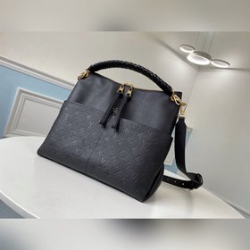 LV Артикул： M45522 Черная сумка Melie Эта сумка Melie из ткани 