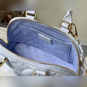 LV Модель M59822 Синяя сумка BB Воплощая дух стиля ар-деко 1930-