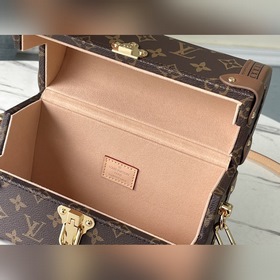 LV Модель： M20211 Маленький чемодан в стиле «старинный сундук» С