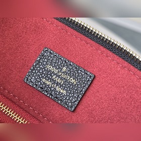 LV Артикул： M45811 Черная сумка Grand Palais с тиснением Мягкая 