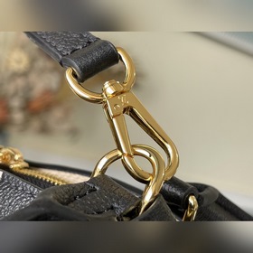 LV Модель： M45842 Черная сумка Grand Palais с шелкографией Мягка