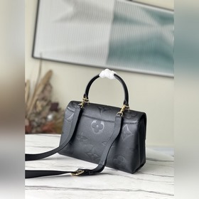 LV Артикул： M45976 Черный Новая сумка среднего размера Изготовле