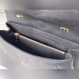 LV Артикул： M45976 Черный Новая сумка среднего размера Изготовле