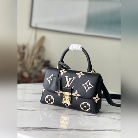 LV Модель： M45978 Черная сумка BB с шелкографией Большая сумка и