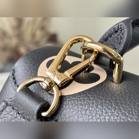 LV Модель： M45978 Черная сумка BB с шелкографией Большая сумка и