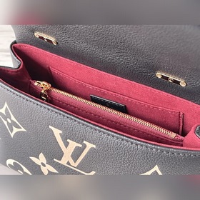 LV Модель： M45978 Черная сумка BB с шелкографией Большая сумка и