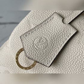 LV Модель： M46008 Сумка BB молочного цвета Большая сумка из кожи