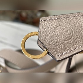 LV Модель： M46008 Серая сумка BB Большая сумка из кожи с тиснени