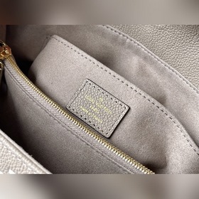 LV Артикул： M46041 Двухцветная сумка из зернистой кожи Средняя с