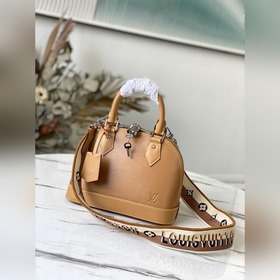 LV Модель： M57540 Карамельно-коричневая сумка Alma BB Одна из са