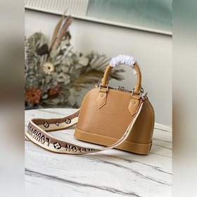 LV Модель： M57540 Карамельно-коричневая сумка Alma BB Одна из са