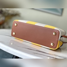 LV Артикул： M57651 Сумка с вышитыми золотыми застежками оранжево
