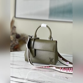 LV Модель： M59108 Коричнево-зеленый Мини-сумка Cluny Два стиля