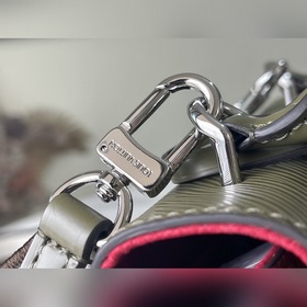 LV Модель： M59108 Коричнево-зеленый Мини-сумка Cluny Два стиля 