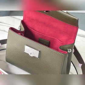 LV Модель： M59108 Коричнево-зеленый Мини-сумка Cluny Два стиля 