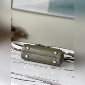LV Модель： M59108 Коричнево-зеленый Мини-сумка Cluny Два стиля 