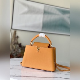 LV Модель： M59709 Оранжевая сумка BB Кожа подчеркивает современн