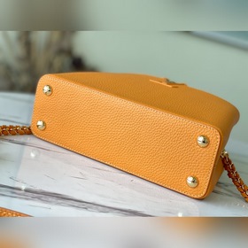 LV Модель： M59709 Оранжевая сумка BB Кожа подчеркивает современн