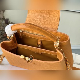 LV Модель： M59709 Оранжевая сумка BB Кожа подчеркивает современн