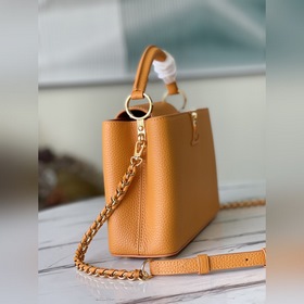 LV Модель： M59709 Оранжевая сумка BB Кожа подчеркивает современн