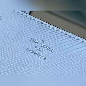 LV Модель： M59950 Синяя сумка BB Изготовлена из зернистой кожи E