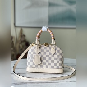 LV Артикул： N41221 Сумка с белой плетеной текстурой, созданная н
