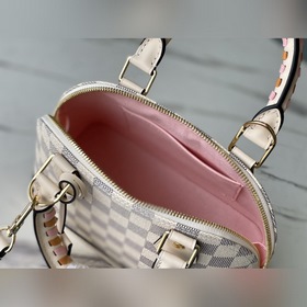 LV Артикул： N41221 Сумка с белой плетеной текстурой, созданная н