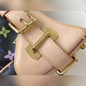 LV Артикул： M40196 Черный Сумка с завязками Изготовлена из ткани