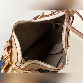 LV Артикул： M40196 Черный Сумка с завязками Изготовлена из ткани