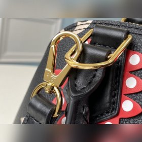 LV Артикул： M44829 Черная сумка с шелкографией Кожа NEO ALMA Em
