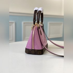 LV Модель： M90583  Сумка Alma BB Блестящая кожа Monogram Vernis