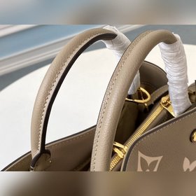 LV Модель M41048 MONTAIGNE средняя сумка с большим тиснением Иде
