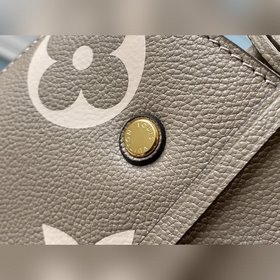 LV Модель M41048 MONTAIGNE средняя сумка с большим тиснением Иде