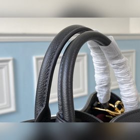 LV Модель M41053 MONTAIGNE с большим тиснением, черный, маленька