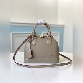 LV Модель： M57028 Слоновая кость  Сумка Alma BB Классическая фо